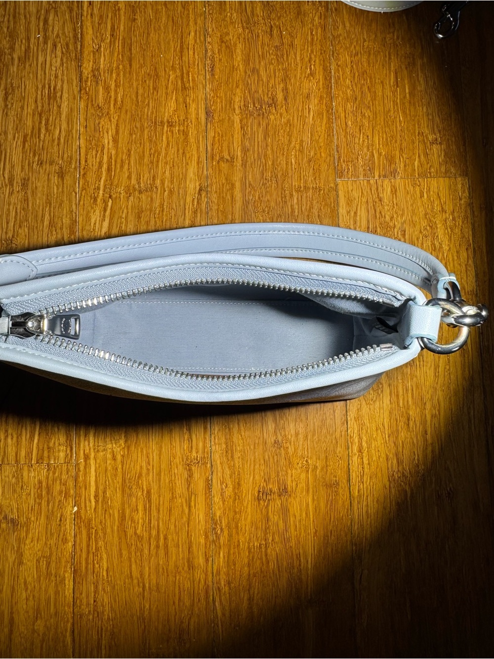 Coach Ice Blue Small Laurel Bag - Picture 4 of 6